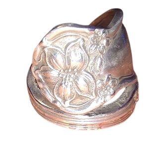 Floral Spoon Ring